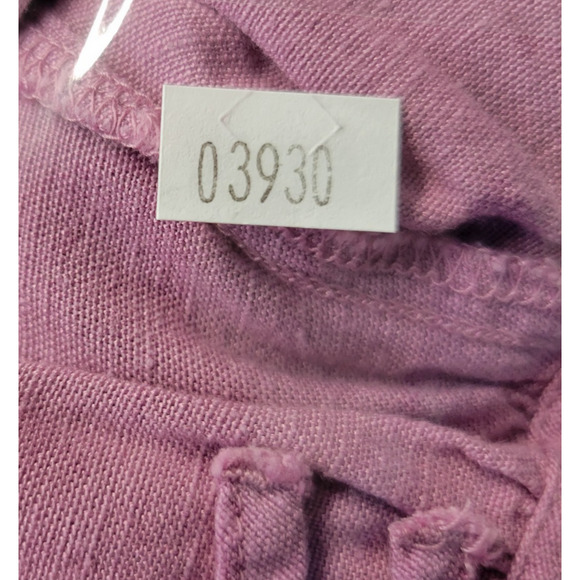 Old Navy Peplum Boho Peasant Top Womens M Dusty Rose V-neck Long Elastic Sleeves - Picture 12 of 12